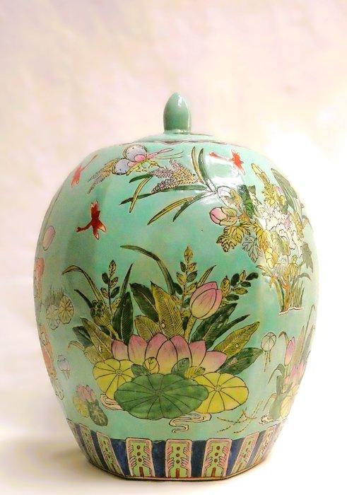 dekselvaas - Porselein, Antiek en Kunst, Kunst | Designobjecten