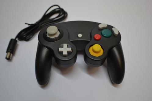 Wired Controller for Wii & GameCube - Black NEW, Games en Spelcomputers, Spelcomputers | Nintendo Consoles | Accessoires