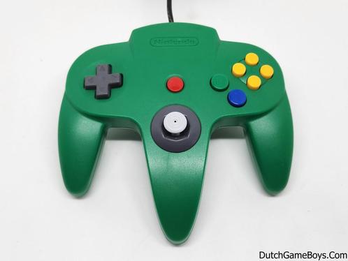 Nintendo 64 / N64 - Controller - Green, Games en Spelcomputers, Spelcomputers | Nintendo 64, Gebruikt, Verzenden