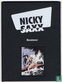 Nicky Saxx - Noodweer - 2008, Boeken, Stripverhalen, Zo goed als nieuw, Eén stripboek, Verzenden