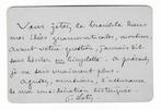Pierre Loti - Carte autographe signée - 1900, Nieuw