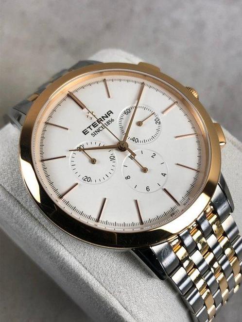 Eterna - Eternity Chronograph - 2760.53.11.1746 - Heren -, Handtassen en Accessoires, Horloges | Heren
