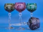 Annahütte – Farbige Römergläser – handgeschliffen – Kristall, Antiek en Kunst