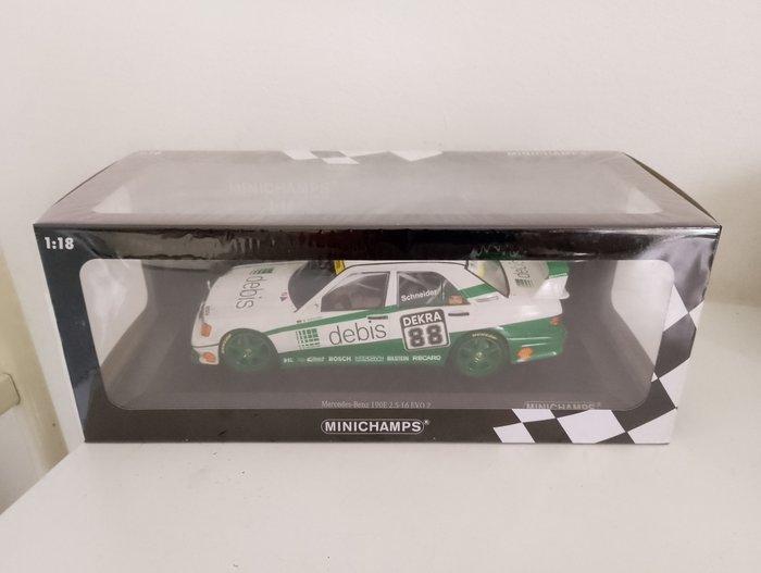 Minichamps 1:18 - Modelauto - Mercedes Benz 190E 2.5 16 EVO2, Hobby en Vrije tijd, Modelauto's | 1:5 tot 1:12