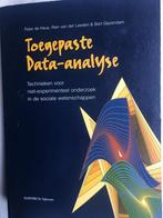 TOEGEPASTE DATA-ANALYSE 9789035222557 P. de Heus, Boeken, Verzenden, Zo goed als nieuw, P. de Heus