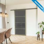 Stalen Schuifdeur met koofsysteem 4 Vlaks Olijfgroen Maatwer, Doe-het-zelf en Bouw, Raamkozijnen en Schuifdeuren, Nieuw, Metaal