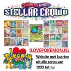 Pokemon Kaarten - Stellar Crown (losse kaarten en pakjes), Verzenden, Losse kaart