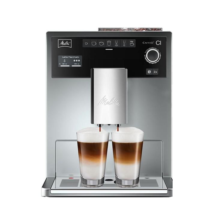 Melitta Caffeo CI E970-101 Koffiemachine, Elektronische apparatuur, Koffiezetapparaten, 10 kopjes of meer, Zo goed als nieuw, Koffiebonen