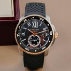 Cartier - Calibre De Cartier Diver 18k Rose Gold and Steel -, Handtassen en Accessoires, Horloges | Heren, Nieuw
