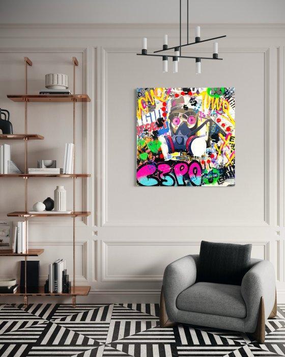 AIIROH - Please find me - C3PO [100% Handmade], Antiek en Kunst, Kunst | Designobjecten