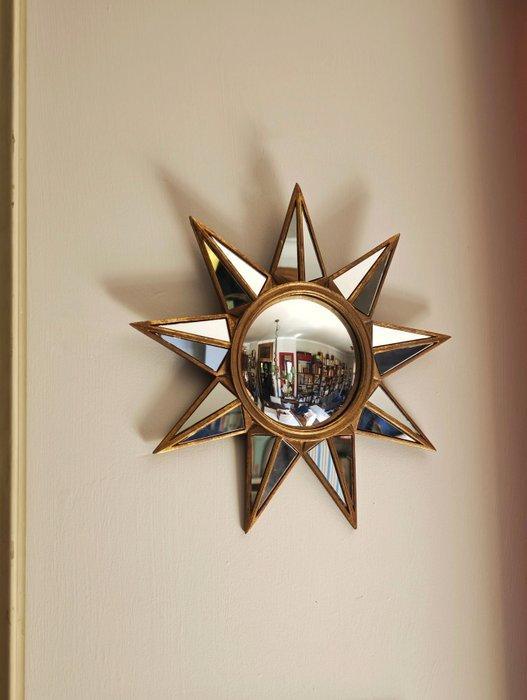 Wandspiegel- Witchs Eye / Butler - Glas - Convex Sun Mirror, Antiek en Kunst, Curiosa en Brocante