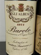 1974 Sanrocco, 1966 Einaudi Barolo & 1975 Giordano, 1971, Nieuw