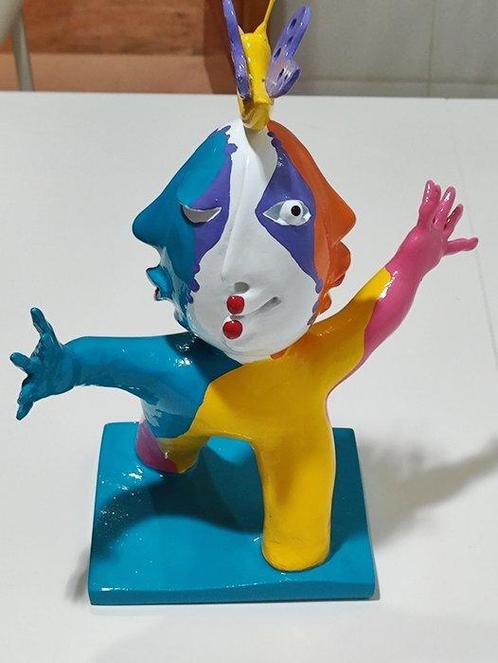 Ripollés (1932) - Figure - Mariposa - Résine, Antiek en Kunst, Antiek | Overige Antiek