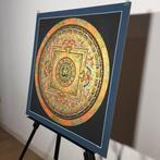 Painting of Tibetan Tradition - Mandala Mantra/Yantra with