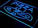 Pizza neon bord lamp LED verlichting reclame lichtbak #1 *BL, Verzenden