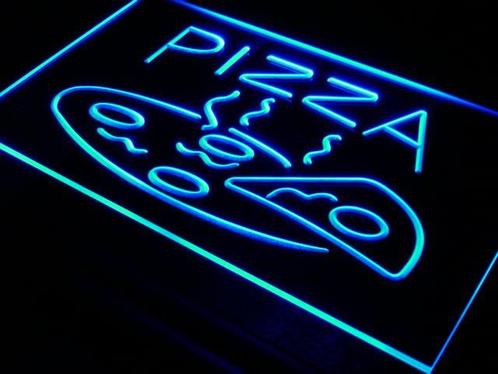 Pizza neon bord lamp LED verlichting reclame lichtbak #1 *BL, Maison & Meubles, Lampes | Autre, Envoi