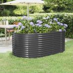vidaXL Plantenbak 175x100x68 cm gepoedercoat staal, Verzenden, Nieuw