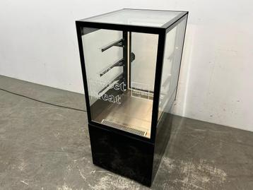 Zwarte Gebaksvitrine Stijlvolle Vitrine voor Taarten, Gebak, Ophalen of Verzenden