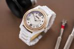 Ebel - X-1 Diamond Bezel Ceramic & 18k Rose Gold - Dames -, Handtassen en Accessoires, Nieuw