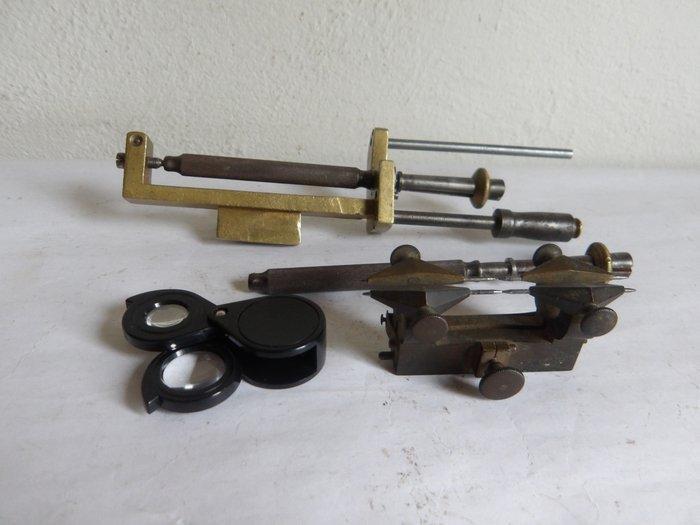 Horlogemakers gereedschap (3), Antiek en Kunst, Antiek | Klokken