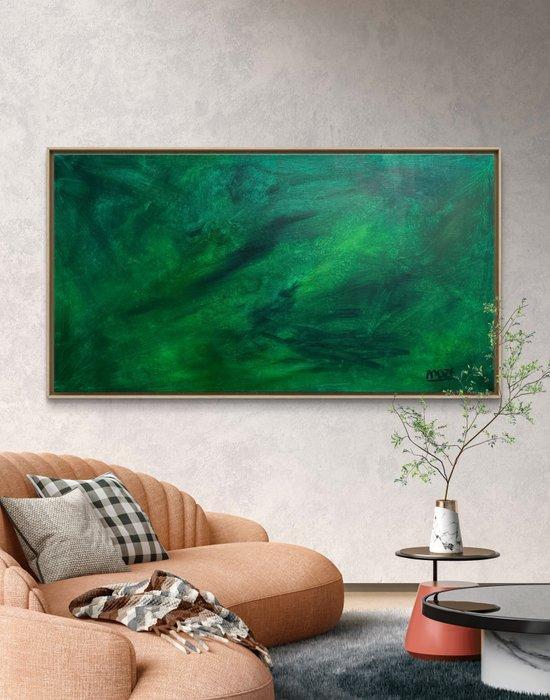 maZe - SILENT ASCENT (NO RESERVE) - XXL, Antiquités & Art, Art | Peinture | Moderne