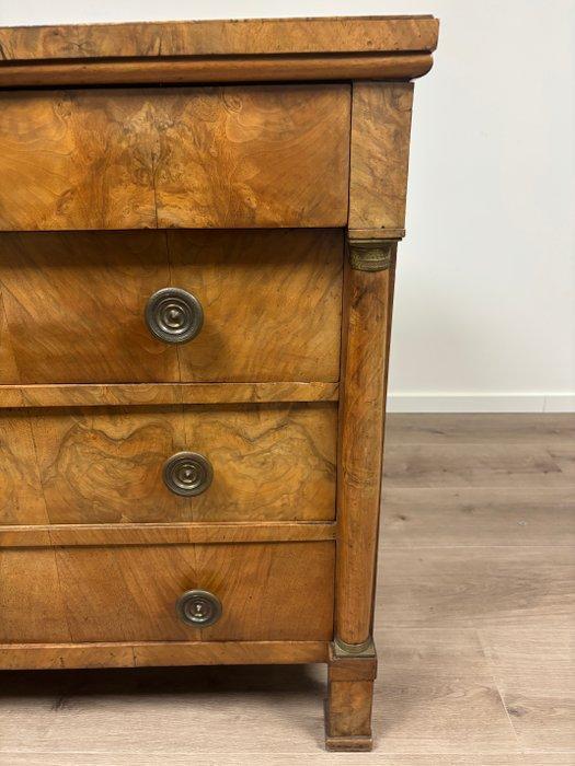 Ladekast - commode Empire - Walnoot, Antiek en Kunst, Antiek | Overige Antiek