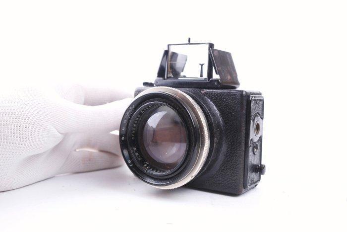 Ernemann Ermanox 4.5x6 cm — Objectif Mythique Ernostar 8,5cm, Audio, Tv en Foto, Fotocamera's Analoog