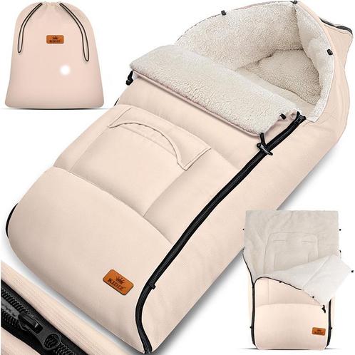 Voetenzak voor autostoeltje en buggy - universeel - met, Kinderen en Baby's, Kinderwagens en Combinaties, Verzenden