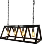 2dekans | LABEL51 Roof Hanglamp - Zwart - Metaal, Huis en Inrichting, Lampen | Hanglampen, Ophalen of Verzenden, Nieuw