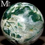 Sphère dagate moss Première Qualité - Hauteur : 68.5 mm -