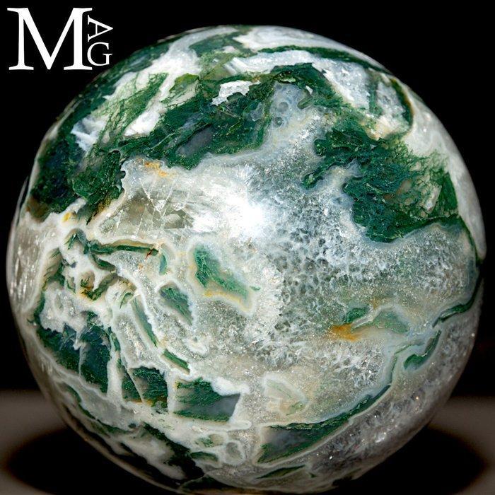 Sphère dagate moss Première Qualité - Hauteur : 68.5 mm -, Antiek en Kunst, Curiosa en Brocante