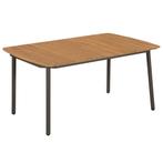 vidaXL Table de jardin 150 x 90 x 72 cm Bois dacacia, Verzenden