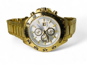 Veiling - August Steiner Herenhorloge | Goudkleurig Multifun