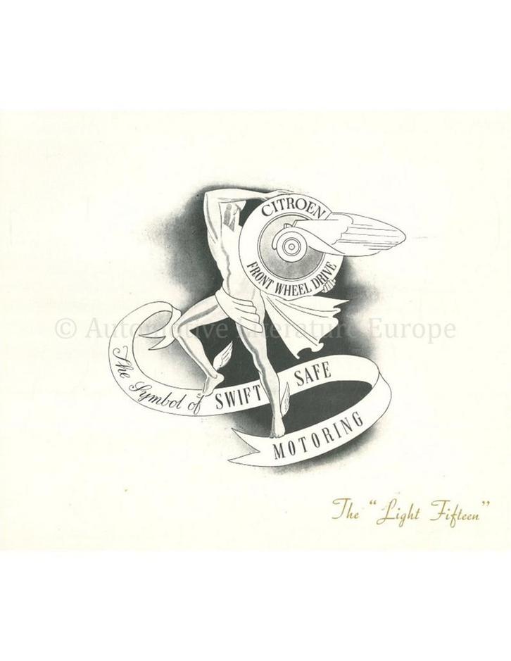 1950 CITROEN TRACTION AVANT BROCHURE ENGELS, Boeken, Auto's | Folders en Tijdschriften