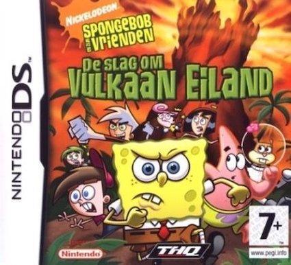 Spongebob en zijn Vrienden de Slag om Vulkaan Eiland, Games en Spelcomputers, Games | Nintendo DS, Zo goed als nieuw, Ophalen of Verzenden