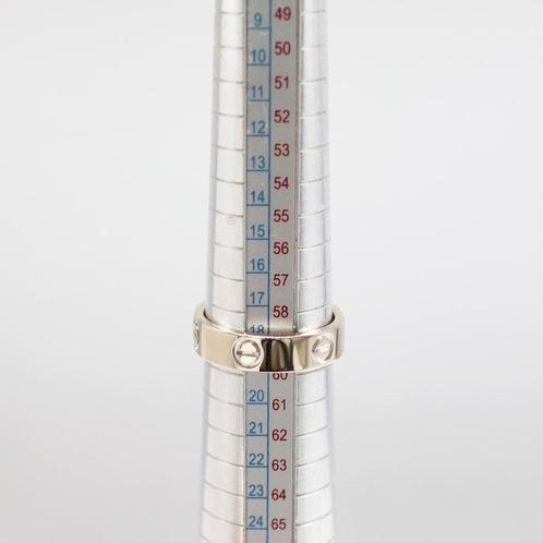 Cartier - Bague - Love - 18 carats Or blanc, Handtassen en Accessoires, Ringen