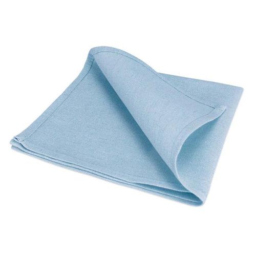 Servetten Lichtblauw 40x40cm Katoen - Treb X, Huis en Inrichting, Keuken | Textiel, Overige typen, Overige kleuren, Nieuw, Verzenden