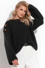 2dekans | Fobya F1265 Damestrui - Zwart - Maat 42/44, Ophalen of Verzenden