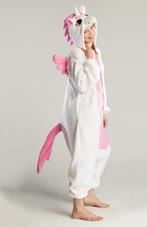 Onesie Wit Roze Pegasus Pak XS-S Pegasuspak Kostuum Unicorn, Nieuw, Ophalen of Verzenden