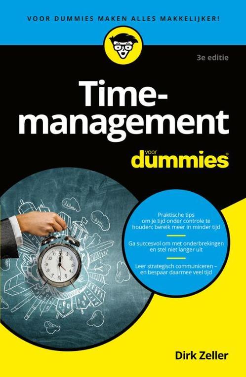 Timemanagement voor Dummies 9789045356228, Boeken, Wetenschap, Zo goed als nieuw, Verzenden
