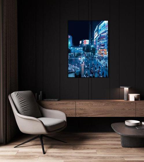 Dominik Valvo - Shibuya Scramble Crossing (Japan 2017) XL, Antiek en Kunst, Kunst | Schilderijen | Modern