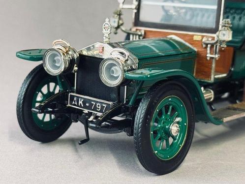 Franklin Mint 1:24 - Modelauto - 1907 Rolls-Royce Silver, Antiek en Kunst, Curiosa en Brocante