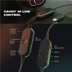 RGB Gaming Headset - Voor PS4/XBOX/Switch/PC 7.1 Surround, Verzenden, Nieuw