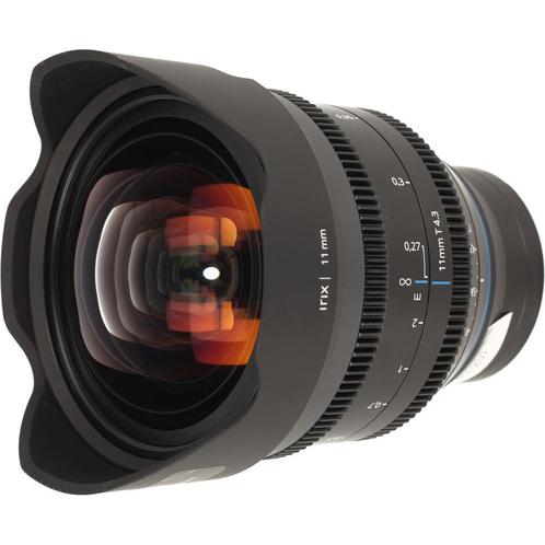 Irix Cine Lens 11mm T4.3 Sony E occasion, TV, Hi-fi & Vidéo, Photo | Lentilles & Objectifs, Envoi