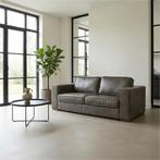 Leren bank Fine - 2,5 zits, Huis en Inrichting, Zetels | Zetels, Nieuw, Ophalen of Verzenden, Eigentijds, Klassiek, Modern, 200 tot 250 cm