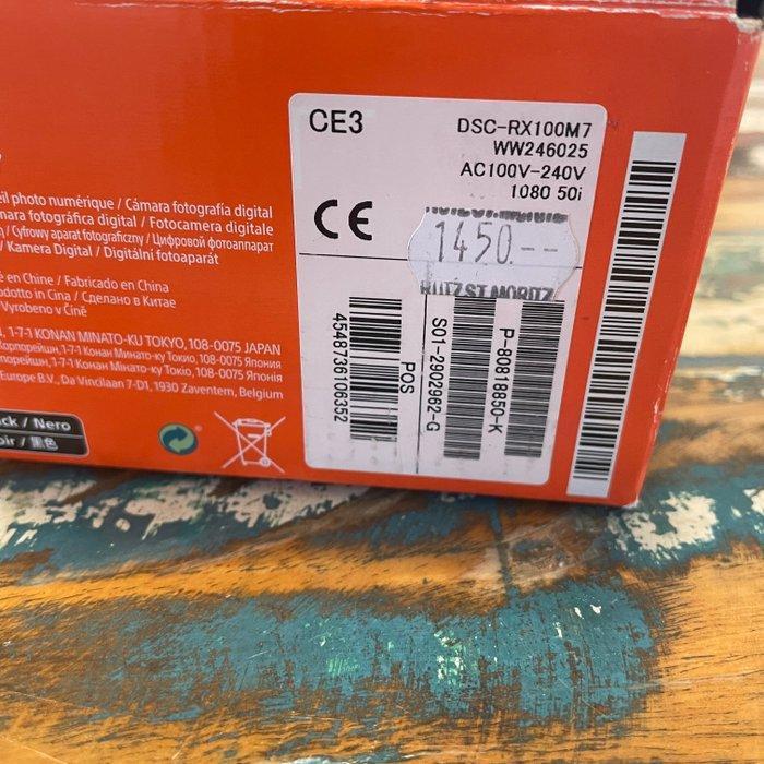 Sony DSC-RX100M7 Digitale camera, Audio, Tv en Foto, Fotocamera's Digitaal