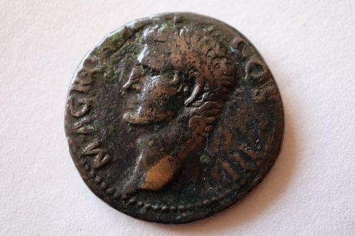 Romeinse Rijk. Agrippa (64/3-12 v.Chr.). As Rome - Neptune, Postzegels en Munten, Munten | Europa | Niet-Euromunten