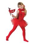 Ballerina jurkje rood (Feestkleding Meisjes)