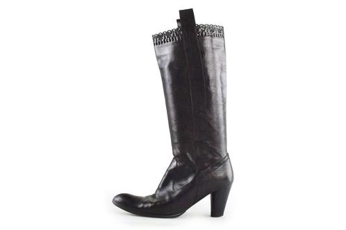 Nelson Laarzen in maat 39 Zwart | 5% extra korting, Kleding | Dames, Schoenen, Zwart, Gedragen, Hoge laarzen, Verzenden