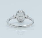 Verlovingsring - 14 karaat Witgoud - 0.92ct. tw. Diamant